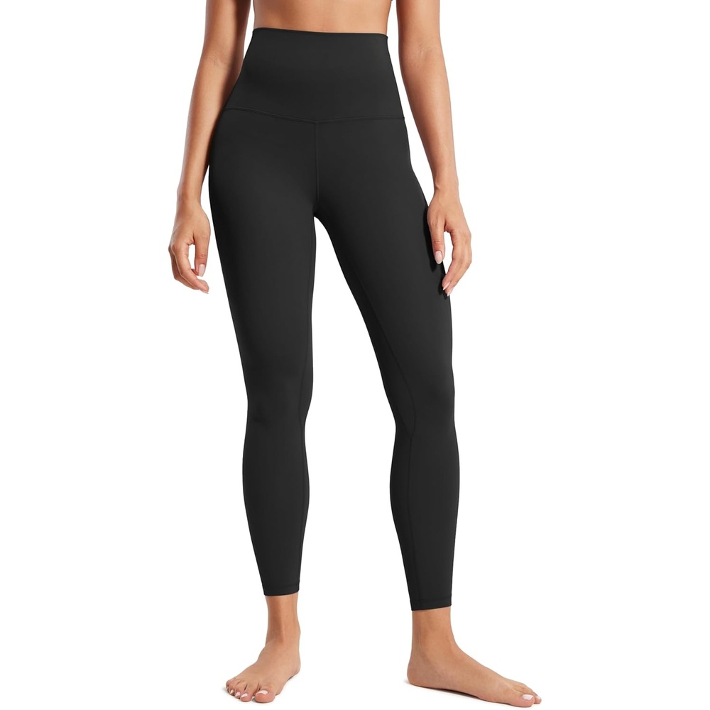 image:imageCRZ YOGA Butterluxe Super High Waist Leggings 25 Buttery Soft Womens Yoga Pants Workout Over BellyBlack