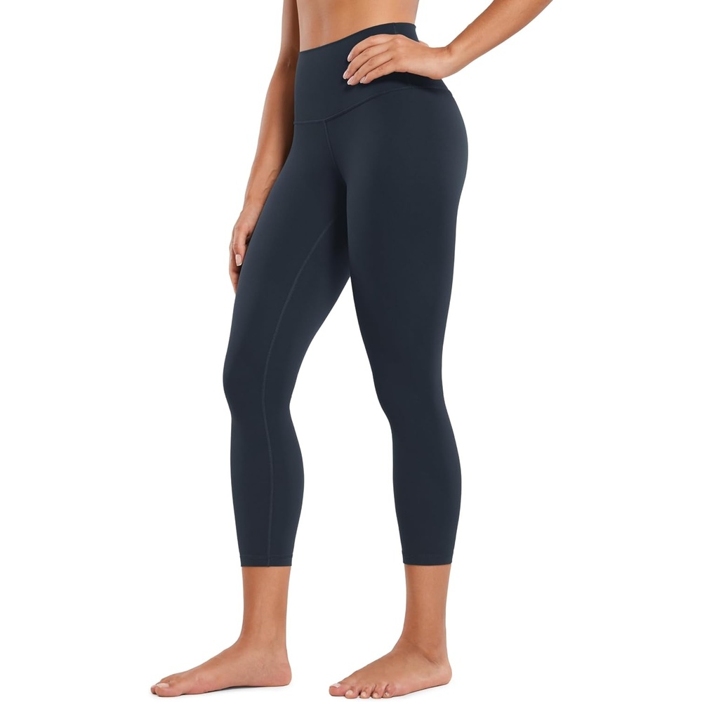 image:imageCRZ YOGA Butterluxe Yoga Capris Leggings 23 High Waisted Buttery Soft Workout Womens Lounge PantsTrue Navy