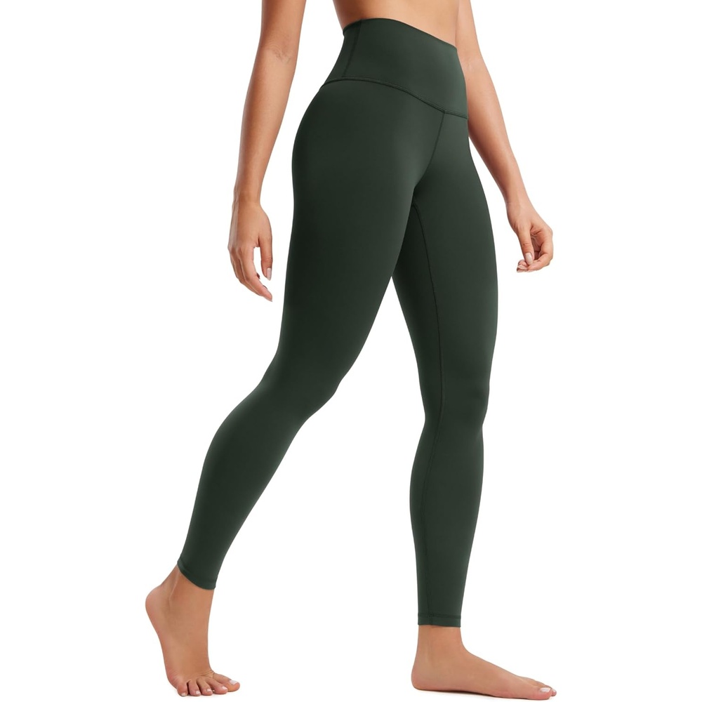 image:imageCRZ YOGA Butterluxe Yoga Leggings 28 High Waisted Womens Workout Lounge Pants Buttery SoftLegend Green