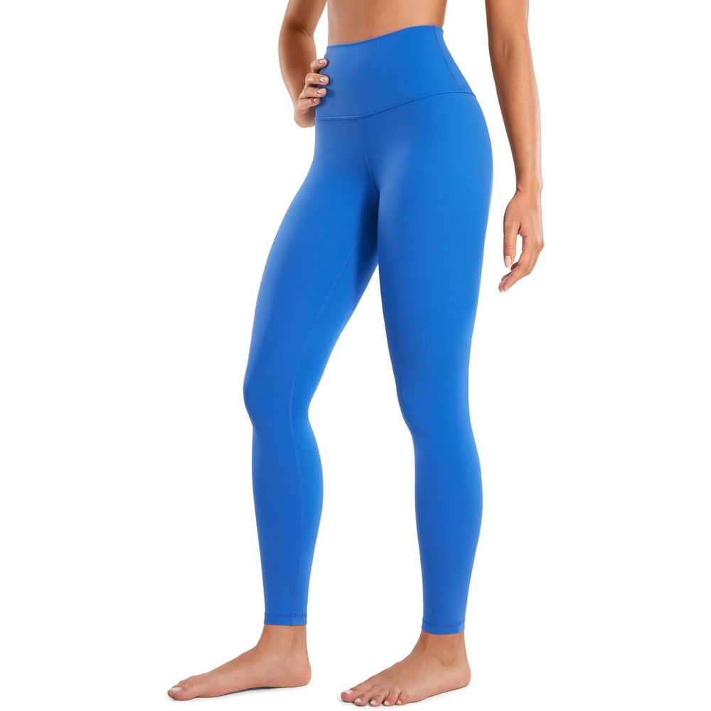 image:imageCRZ YOGA Butterluxe Yoga Leggings 28 High Waisted Womens Workout Lounge Pants Buttery SoftSparkle Blue