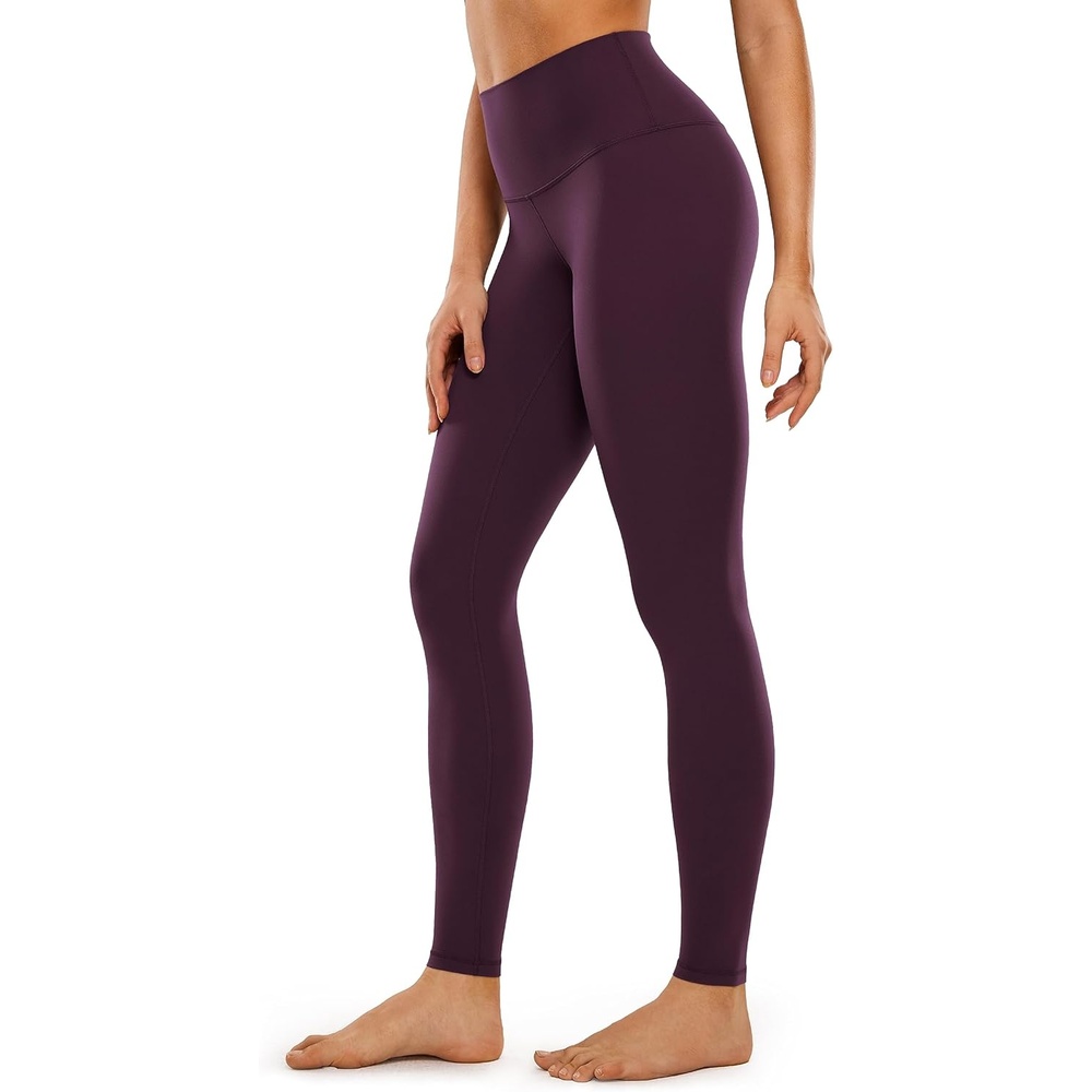 image:imageCRZ YOGA Butterluxe Yoga Leggings 31 Extra Long High Waisted Workout Lounge Pants for Tall WomenDeep Purple