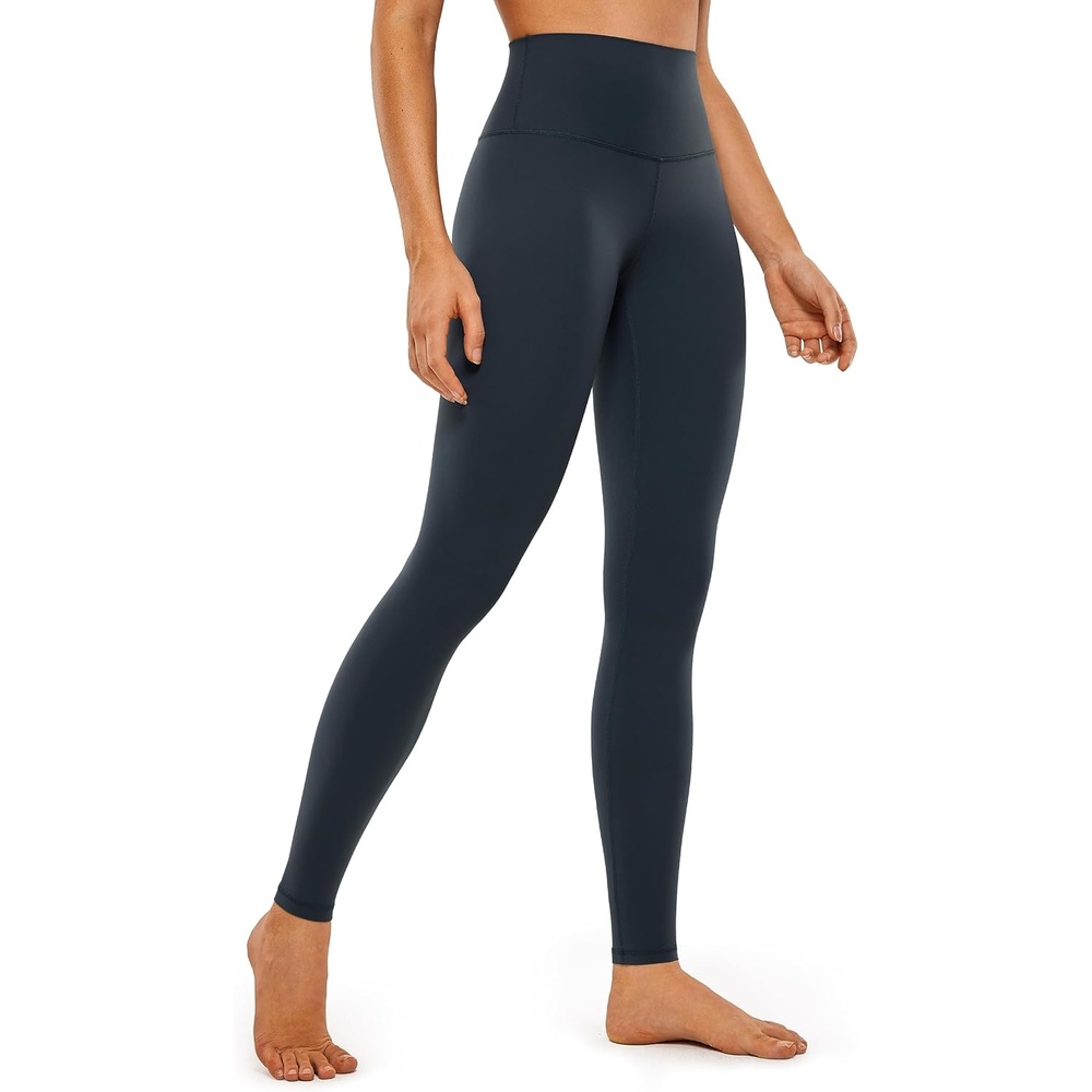 image:imageCRZ YOGA Butterluxe Yoga Leggings 31 Extra Long High Waisted Workout Lounge Pants for Tall WomenTrue Navy