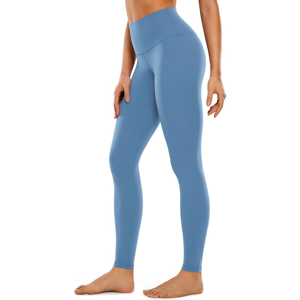 image:imageCRZ YOGA Butterluxe Yoga Leggings 31 Extra Long High Waisted Workout Lounge Pants for Tall WomenUniverse Blue