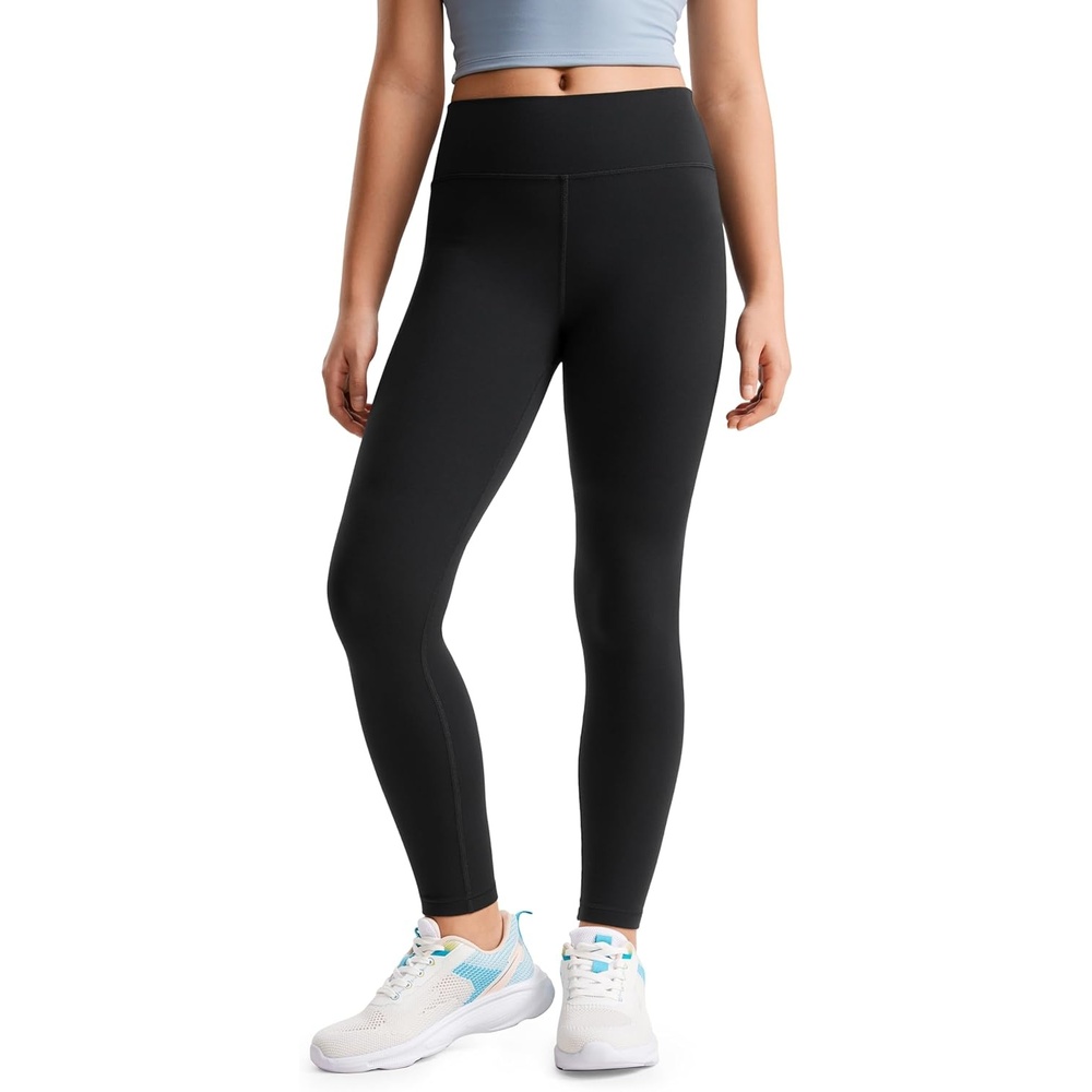 image:imageCRZ YOGA Girls Butterluxe Full Length Yoga Leggings Athletic Sports Casual Pants High Waist Tights Kids TeenBlack