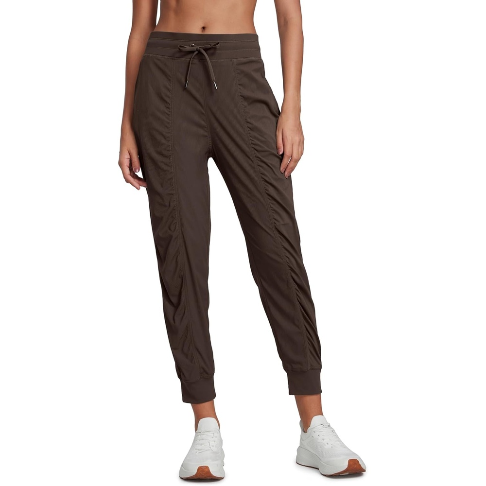 image:imageCRZ YOGA Lightweight Workout Joggers for Women 26285305 Outdoor Running Casual Pants with PocketsHot Fudge Brown