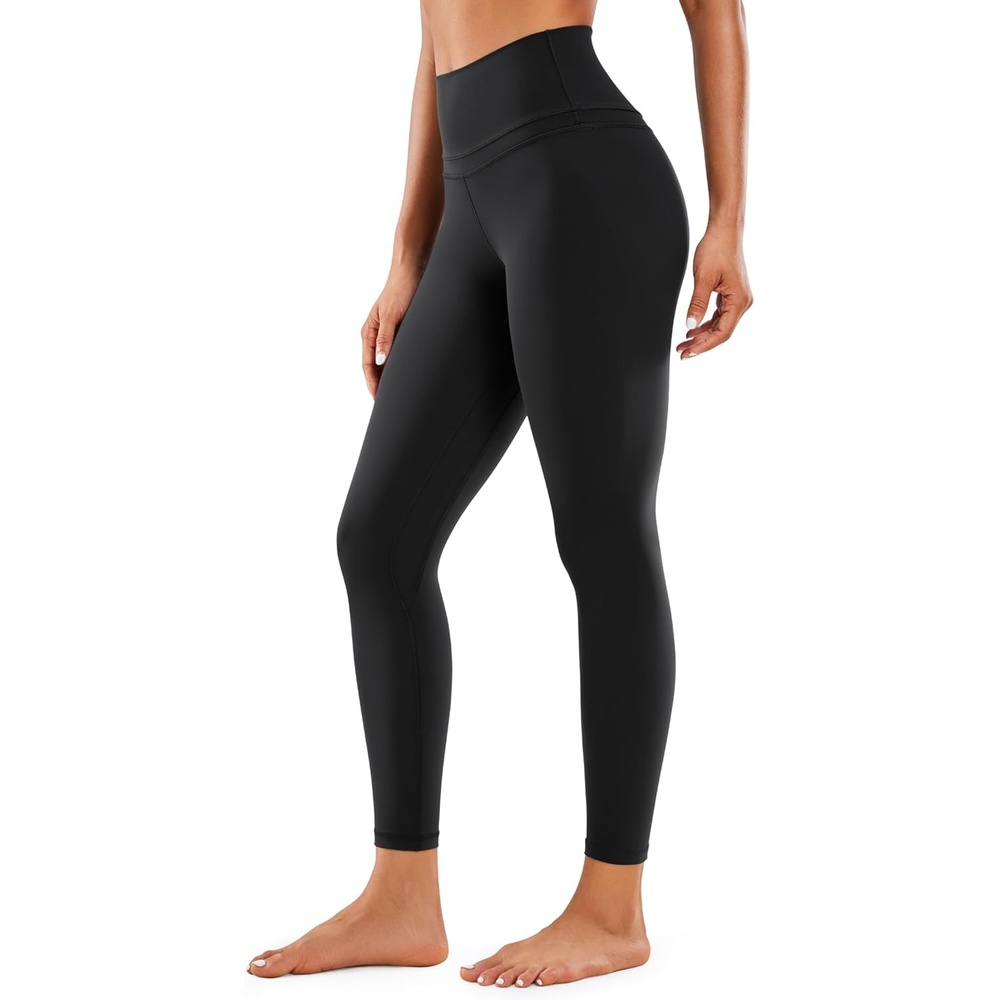 image:imageCRZ YOGA Naked Feeling Workout Leggings 25 High Waist Yoga Training Tight Womens PantsBlack