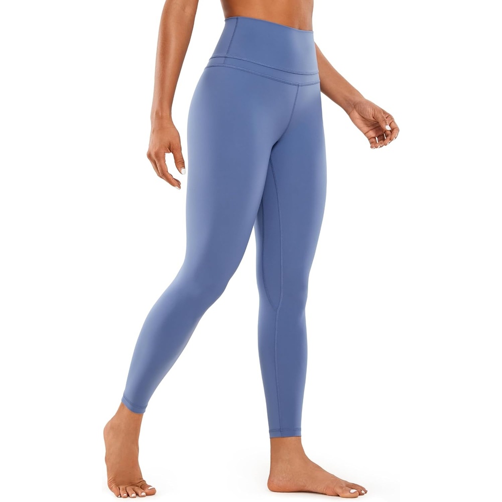 image:imageCRZ YOGA Naked Feeling Workout Leggings 25 High Waist Yoga Training Tight Womens PantsCurtain Violet Ash