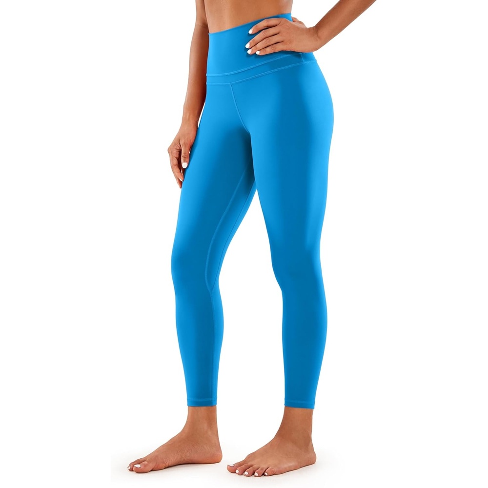 image:imageCRZ YOGA Naked Feeling Workout Leggings 25 High Waist Yoga Training Tight Womens PantsMadagascar Blue