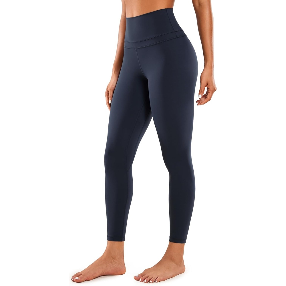image:imageCRZ YOGA Naked Feeling Workout Leggings 25 High Waist Yoga Training Tight Womens PantsNavy