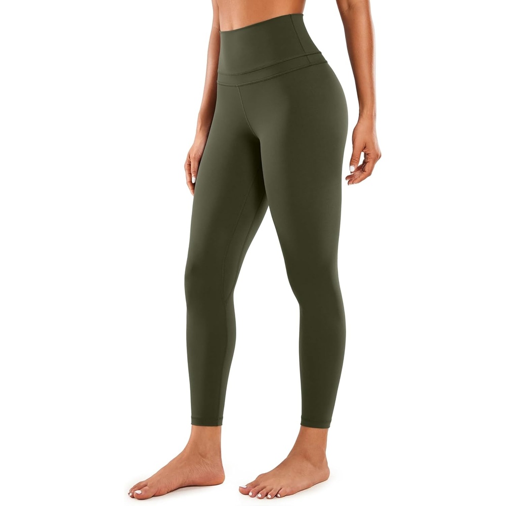 image:imageCRZ YOGA Naked Feeling Workout Leggings 25 High Waist Yoga Training Tight Womens PantsOlive Green