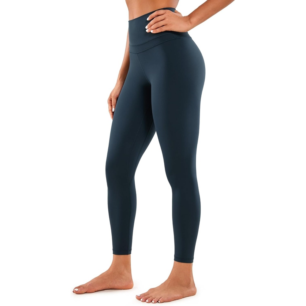 image:imageCRZ YOGA Naked Feeling Workout Leggings 25 High Waist Yoga Training Tight Womens PantsTrue Navy