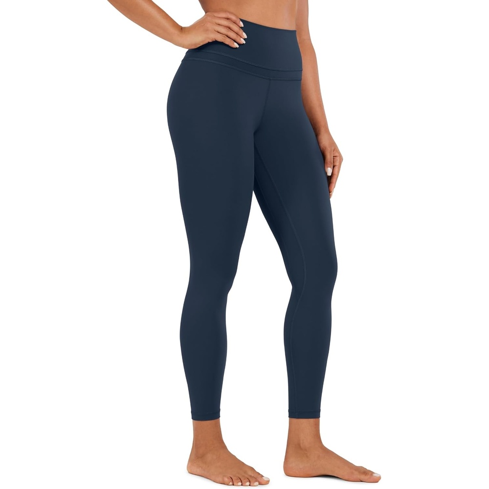 image:imageCRZ YOGA Naked Feeling Workout Leggings 25 High Waist Yoga Training Tight Womens PantsTwilight Blue