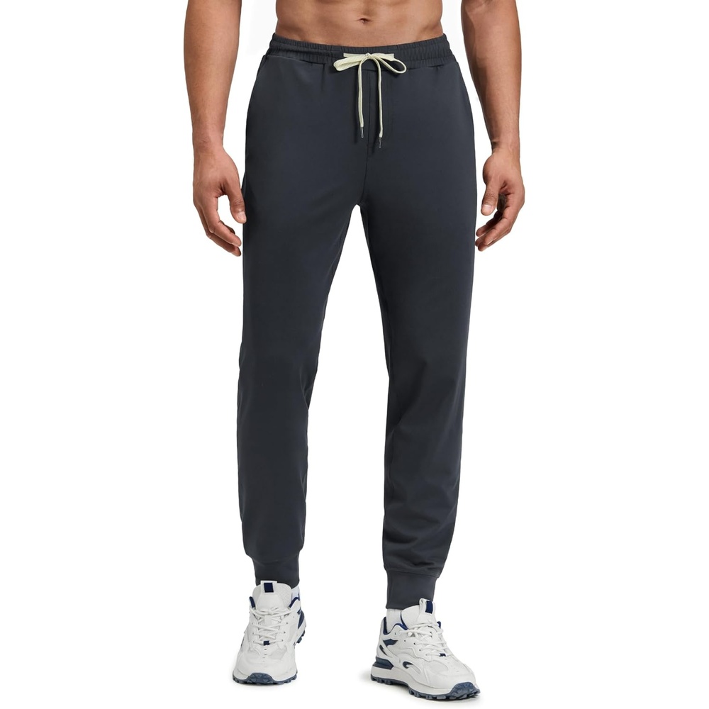 image:imageCRZ YOGA Performance Joggers for Men 29  Breathable SweatWicking Workout Athletic Casual Pants with PocketsInk Gray