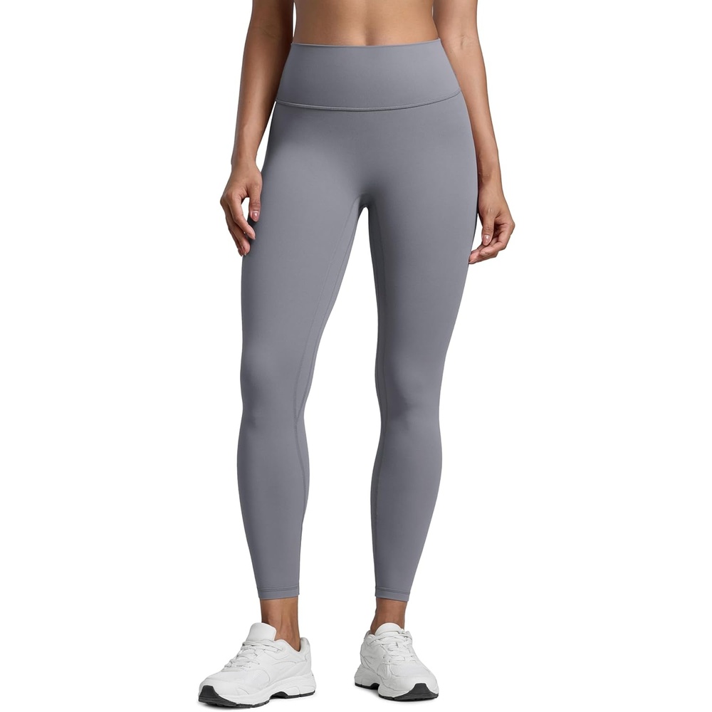 image:imageCRZ YOGA Secretsculpt Butterlift Workout Leggings 25 No Front Seam High Waisted Womens Yoga Pants Booty Scrunch ButtSolar Grey