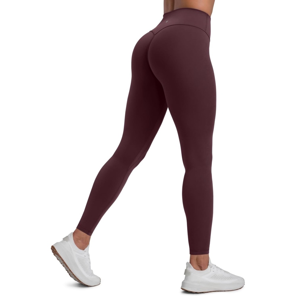 image:imageCRZ YOGA Secretsculpt Butterlift Workout Leggings 28 No Front Seam High Waisted Womens Yoga Pants Booty Scrunch ButtRipe Plum