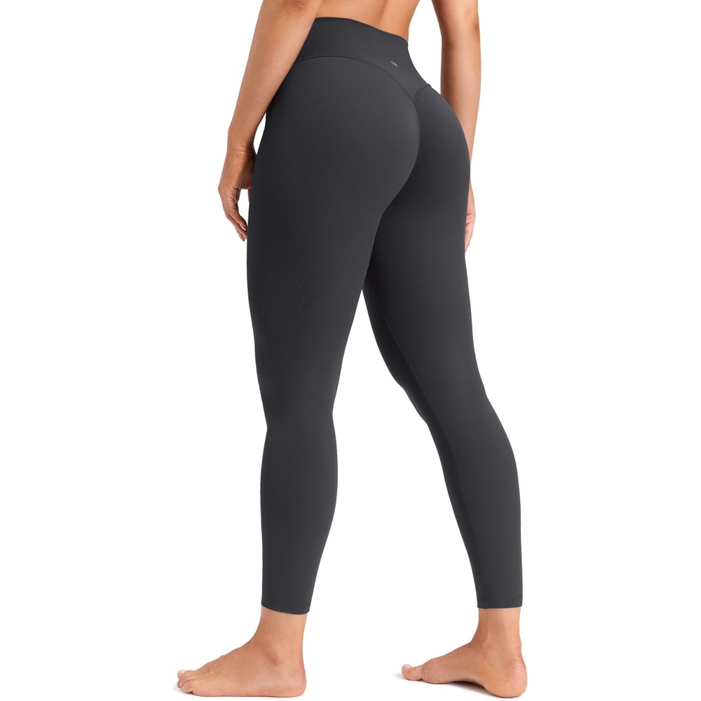 image:imageCRZ YOGA Secretsculpt Minor No Front Seam Leggings 25 Softretch High Waisted Womens Yoga Pants Buttery Soft Booty LiftingMysterious Grey