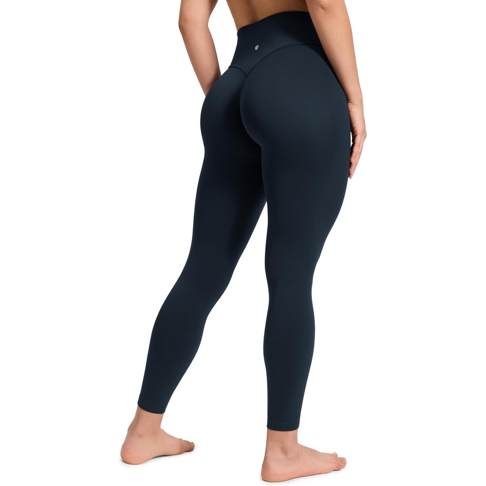 image:imageCRZ YOGA Secretsculpt Minor No Front Seam Leggings 25 Softretch High Waisted Womens Yoga Pants Buttery Soft Booty LiftingTrue Navy