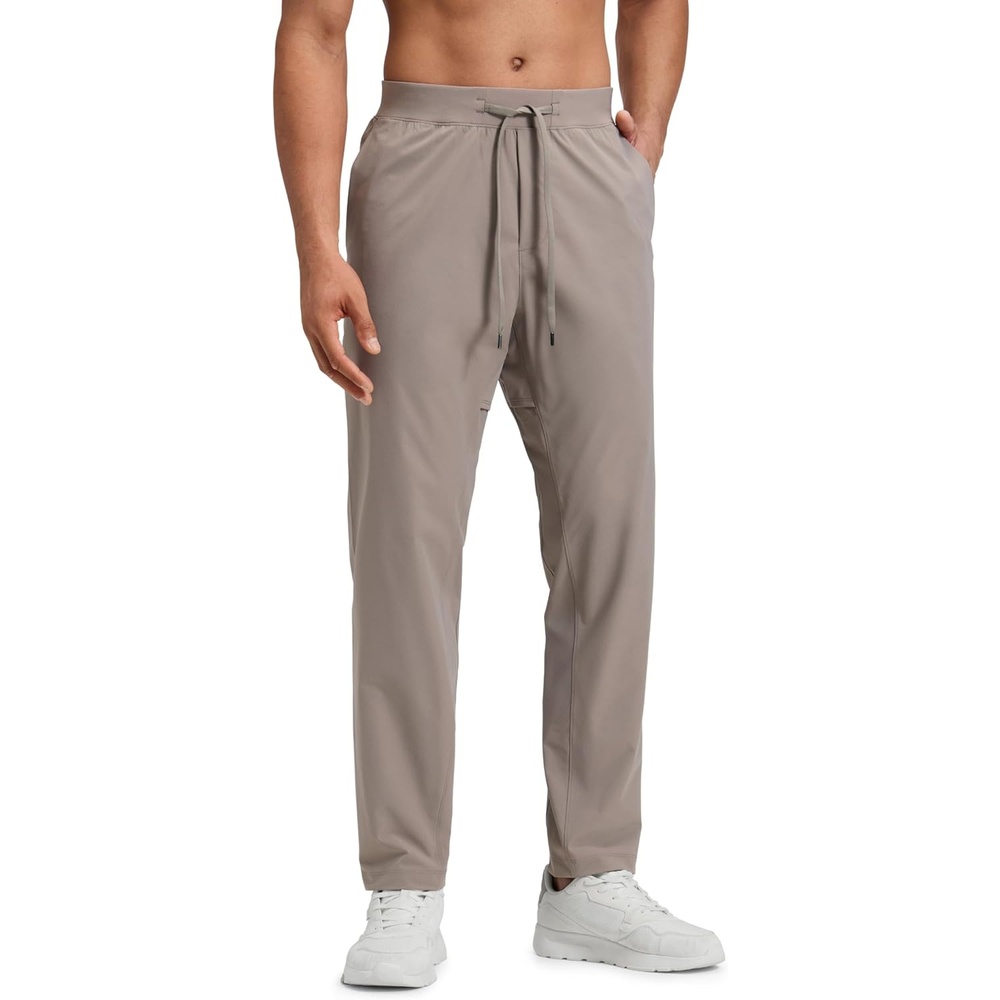 image:imageCRZ YOGA Workout Motion Pants for Men 30 Quick Dry SweatWicking Athletic Casual Daily Joggers Trouser with PocketsCliff Ash