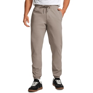 CRZ YOGA 4-Way Stretch Athletic Joggers for Men 30″/32″ – Track Golf Gym Workout Hiking Pants with Pockets(Cliff Ash)