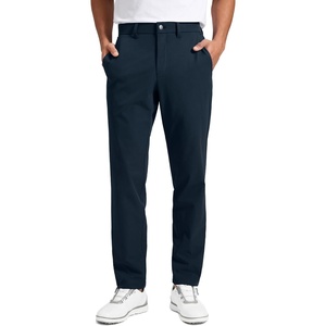 CRZ YOGA Breeze Comfy Golf Pants for Men – 30”/32″ Lightweight Quick Dry Casual Athletic Work Dress Trousers with Pockets(True Navy)