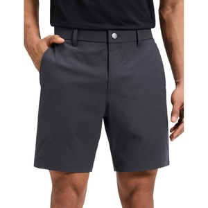 CRZ YOGA Breeze Comfy Golf Shorts for Men – 7″ Lightweight Quick Dry Casual Athletic Work Flat Front with Pockets(Ink Gray)