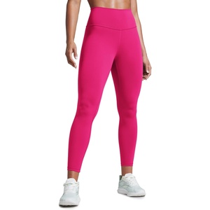 CRZ YOGA Butterbreeze Workout Leggings 25” – High Waisted Athletic Gym Running Womens Yoga Pants Tummy Control(Granita Pink)
