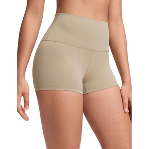 CRZ YOGA Butterluxe Biker Shorts 2.5″- High Waisted Yoga Workout Spandex Womens Running Volleyball Booty(Oak)