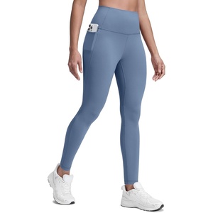 CRZ YOGA Butterluxe Workout Leggings Pockets 28” – High Waisted Gym Womens Yoga Pants Running Buttery Soft(Washed Denim)