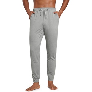 CRZ YOGA Cloud Jersey Lightweight Yoga Joggers for Men 29″ – Breathable Casual Lounge Workout Soft Sweatpants with Pockets(Sterling)