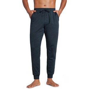 CRZ YOGA Cloud Jersey Lightweight Yoga Joggers for Men 29″ – Breathable Casual Lounge Workout Soft Sweatpants with Pockets(True Navy)