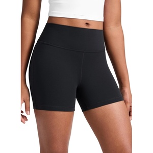CRZ YOGA Girls Butterluxe High Waist Athletic Biker Shorts – Dance Yoga Casual Kids Teen Summer(Black)