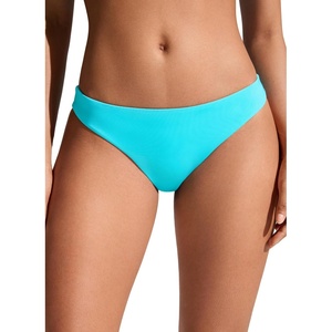 CRZ YOGA Low Waisted Bikini Bottom for Women – Cheeky Basic Bathing Swimsuit Swim Briefs(Turquoise)