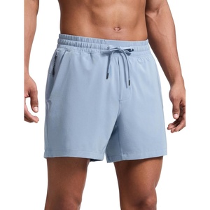 CRZ YOGA Mens Swim Trunks 5”/7” – Mesh Liner Quick Dry Beach Sports Casual Swimwear Shorts with Pockets(The Breeze Blue)