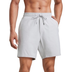 Lightweight Water Resistant Shorts 7″ with Zip Pockets(Platinum Grey)
