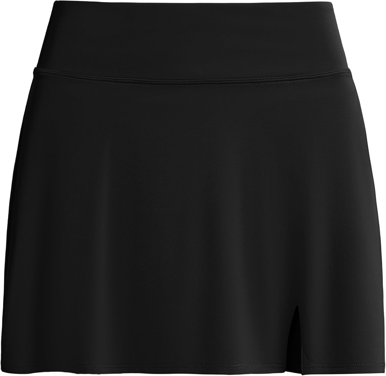 image:imageCRZ YOGA A Line Swim Skirt for Women High Waisted Side Slit Bathing Suit Bikini BottomsBlack