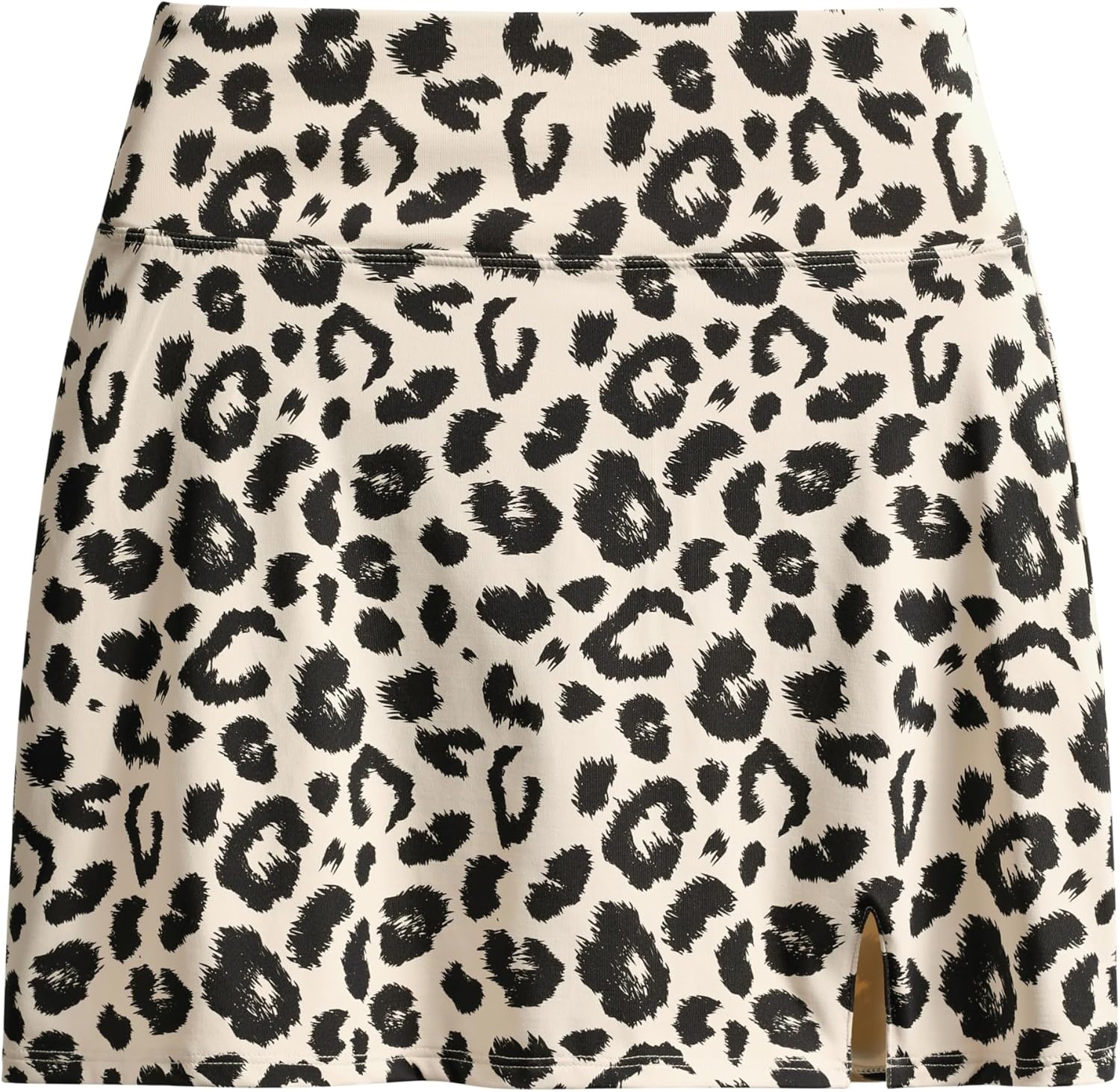 image:imageCRZ YOGA A Line Swim Skirt for Women High Waisted Side Slit Bathing Suit Bikini BottomsPrimulin Leopard Print