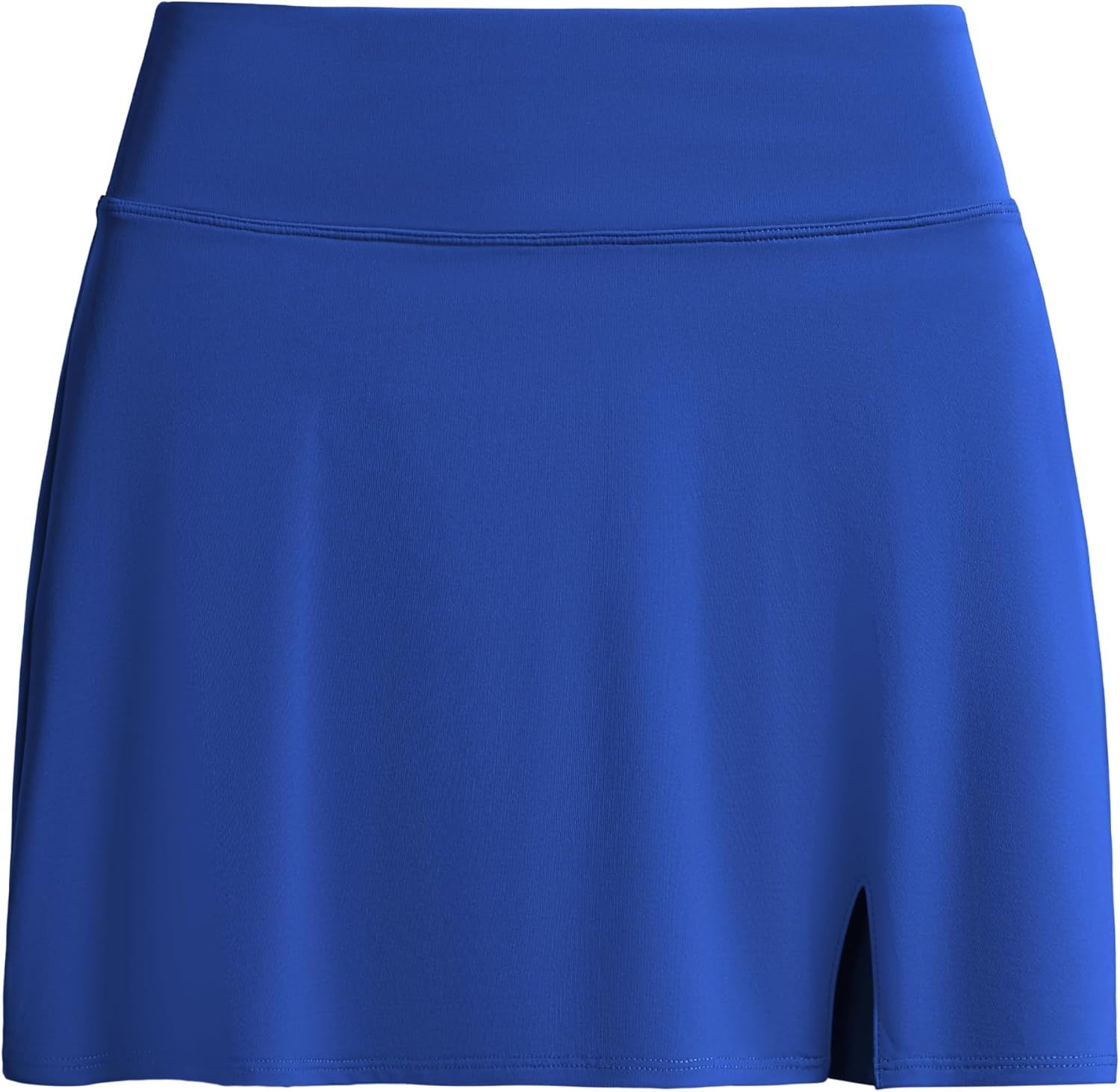 image:imageCRZ YOGA A Line Swim Skirt for Women High Waisted Side Slit Bathing Suit Bikini BottomsWaves Blue