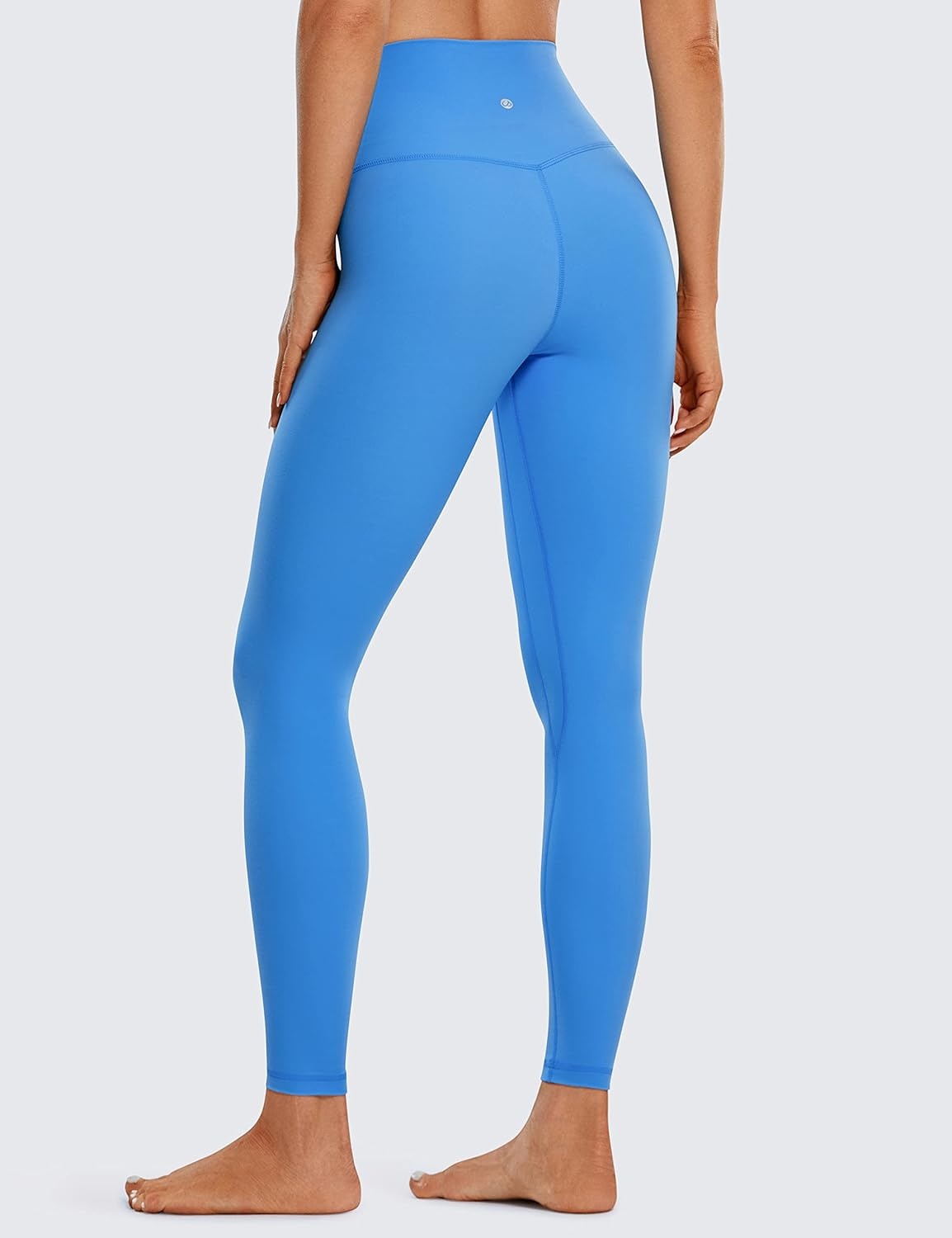 image:imageCRZ YOGA Brushed Naked Feeling Workout Leggings 25 High Waisted Gym Compression Tummy Control Womens Yoga PantsHazy Blue