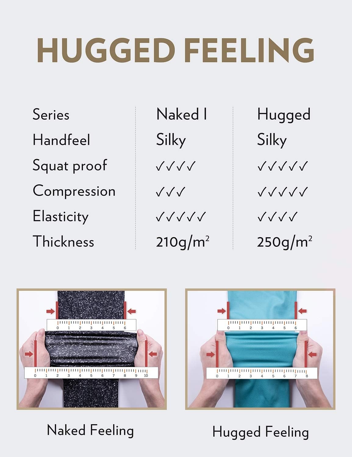 image:imageCRZ YOGA Brushed Naked Feeling Workout Leggings 25 High Waisted Gym Compression Tummy Control Womens Yoga PantsMelanite