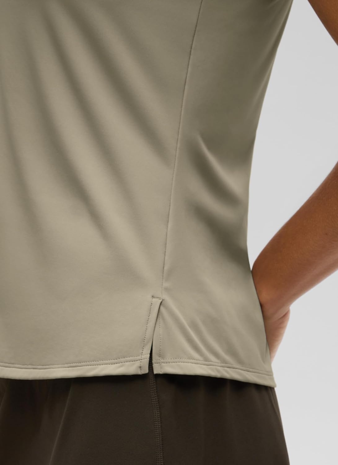 image:imageCRZ YOGA Golf Polo Shirts Sleeveless for Women UPF 50 Sun Protection Tennis Athletic Collared Tanks Lightweight Quick DryWarm Ash Grey