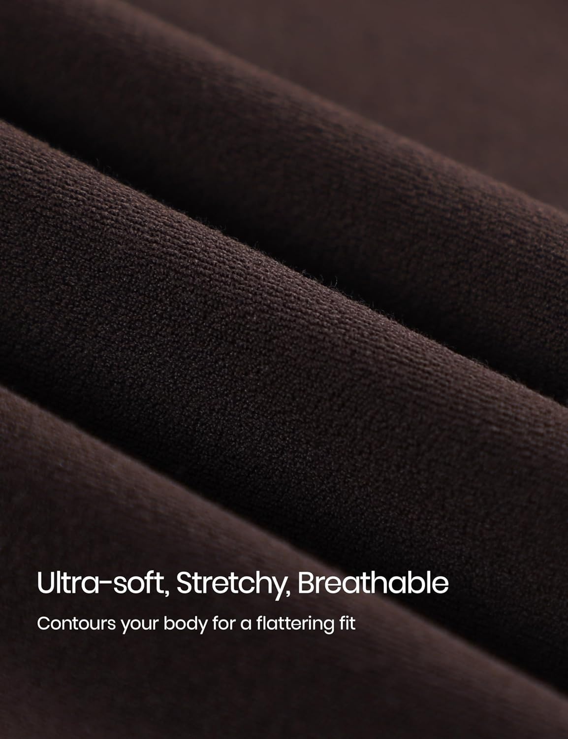 image:imageCRZ YOGA Softembrace Crop High Neck Tank Tops for Women Soft Going Out Casual Crewneck Basic Tight Summer Sleeveless ShirtsHot Fudge Brown